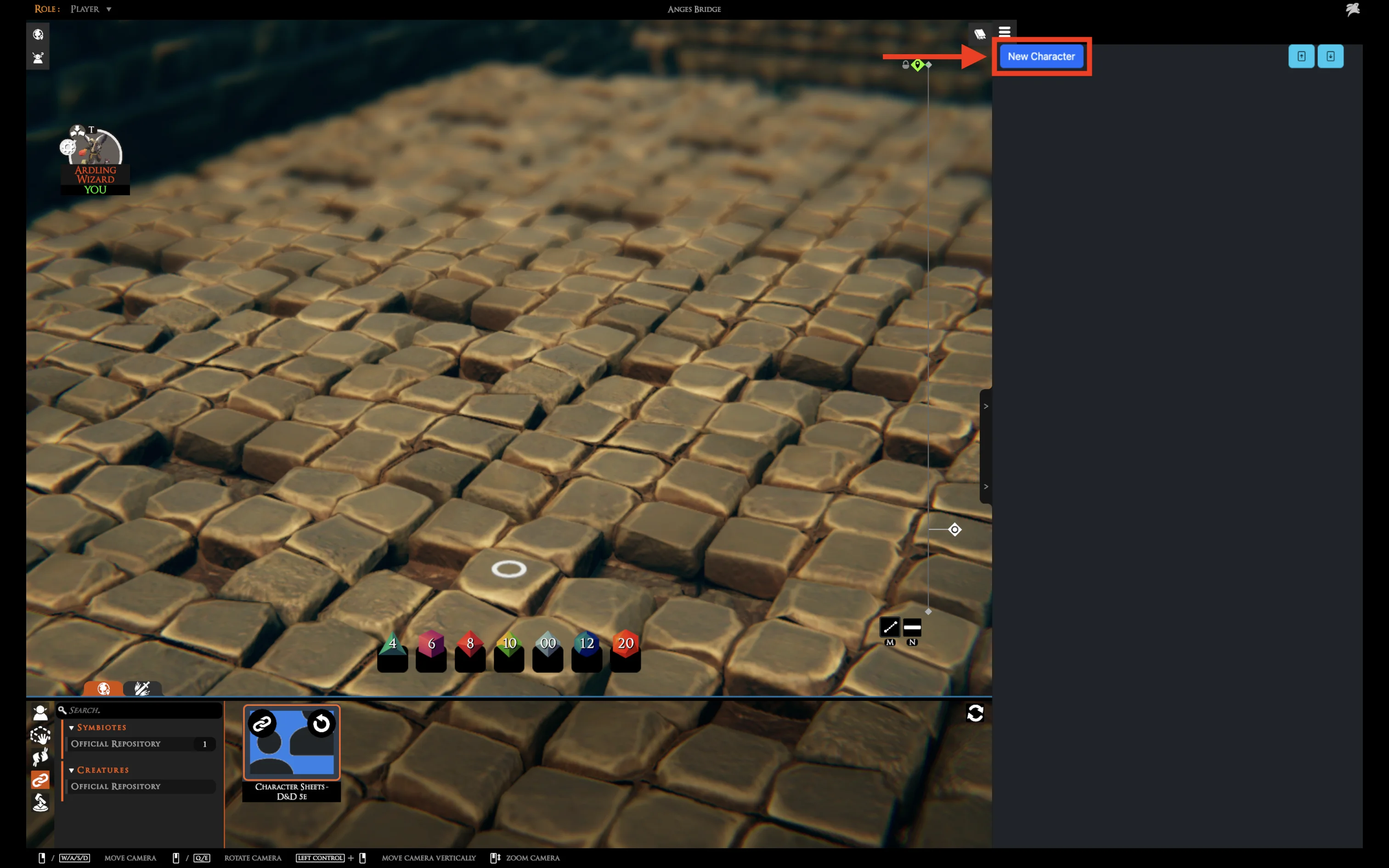 Create a New Character